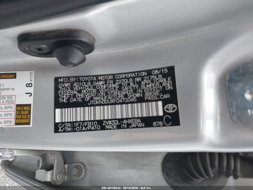 TOYOTA PRIUS - zdjęcie 9