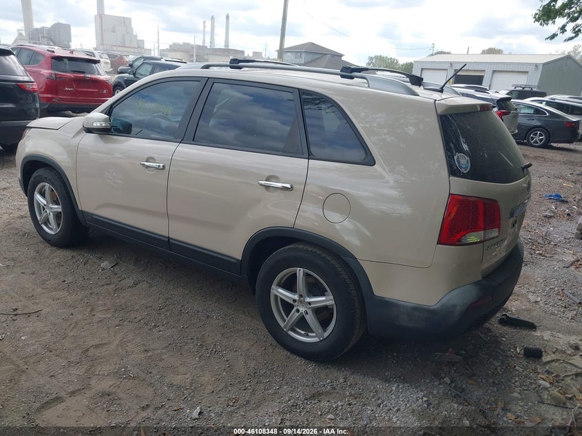 Vin: 5xykt3a60cg199537, lot: 46608064, kia sorento lx 20123