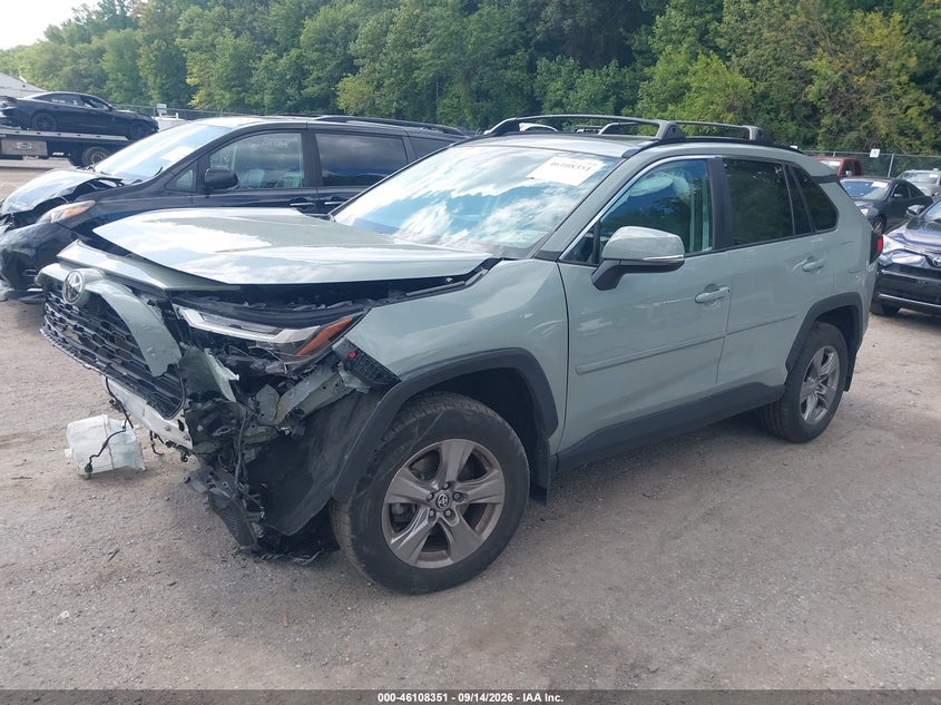 Vin: 2t3p1rfv4pw399312, lot: 46608067, toyota rav4 xle 20232
