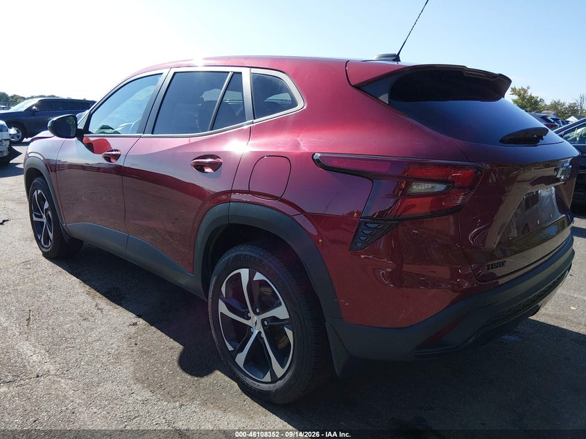 Vin: kl77lgep7sc022838, lot: 46608068, chevrolet trax fwd 1rs 20253