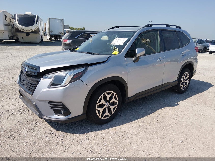 Vin: jf2skadc4ph524858, lot: 46608071, subaru forester premium 20232
