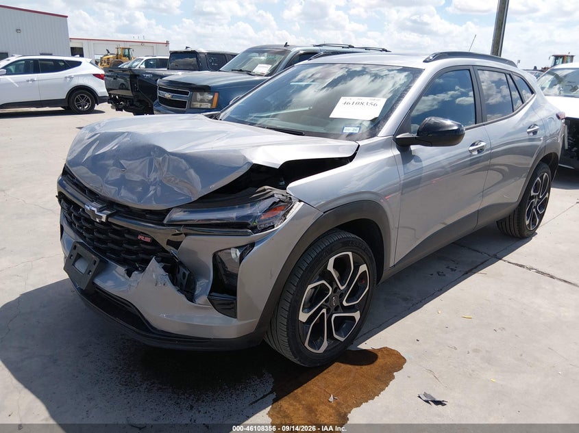Vin: kl77lje22rc067701, lot: 46608072, chevrolet trax fwd 2rs 20242