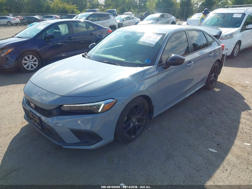 Vin: 2hgfe2f51rh555401, lot: 46608081, honda civic sport 20242