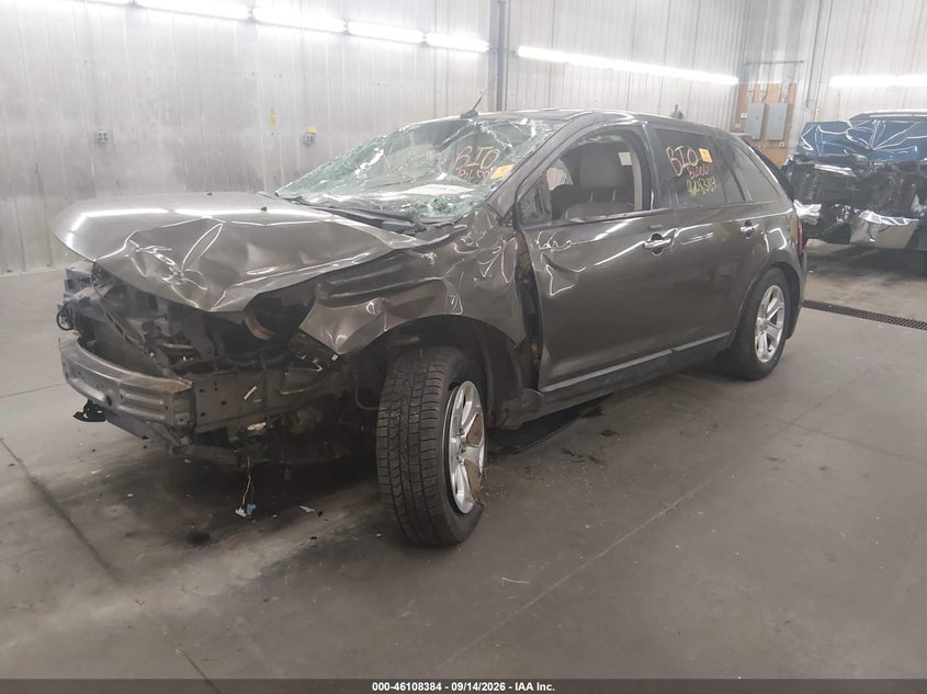 Vin: 2fmdk4jc8bba74341, lot: 46608100, ford edge sel 20112