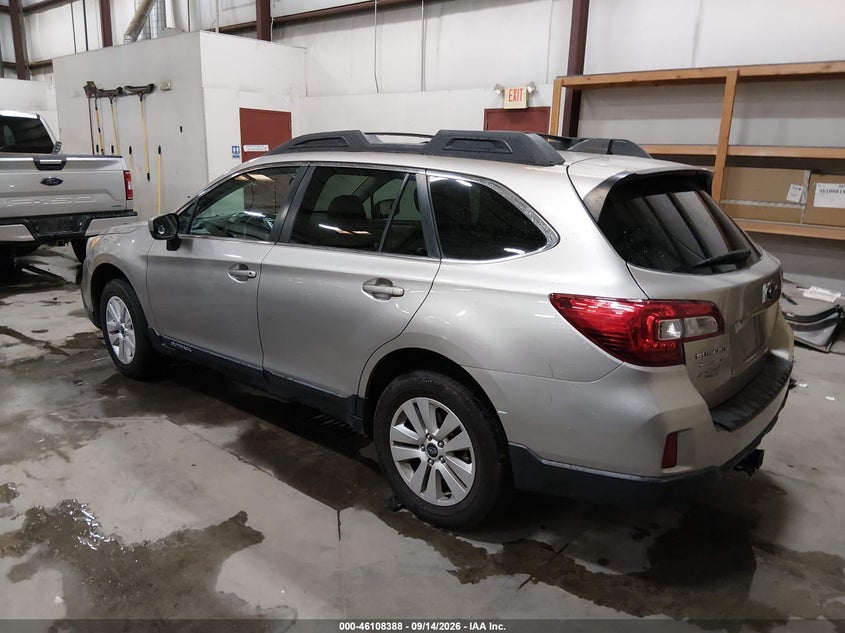 Vin: 4s4bsacc2g3353374, lot: 46608104, subaru outback 2.5i premium 20163