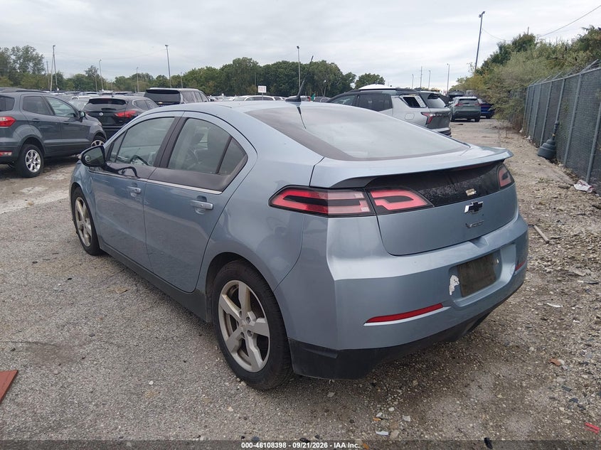 Vin: 1g1ra6e42du120490, lot: 46608114, chevrolet volt 20133