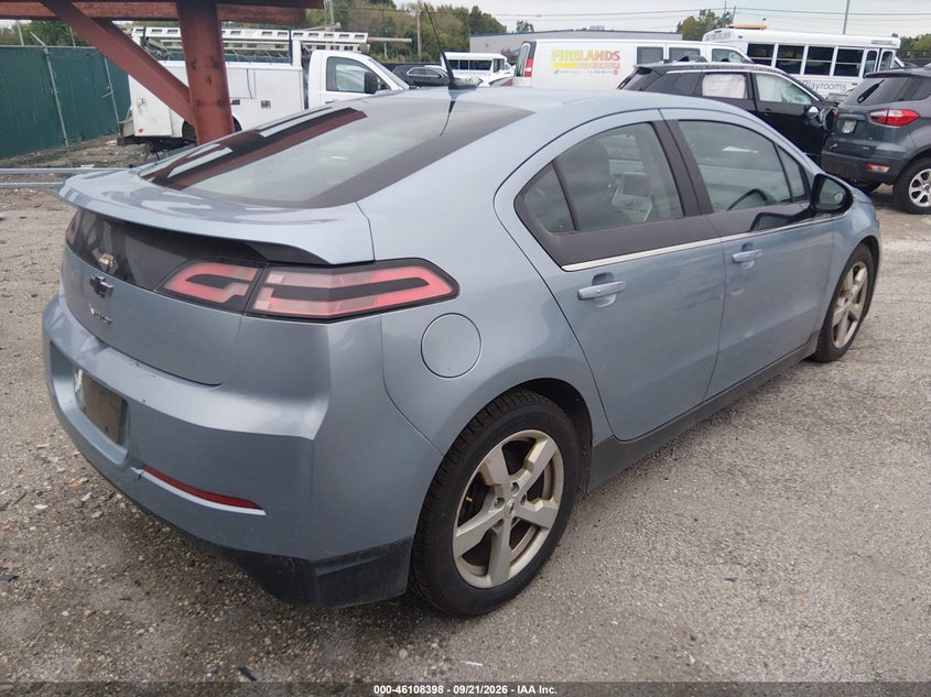 Vin: 1g1ra6e42du120490, lot: 46608114, chevrolet volt 20134
