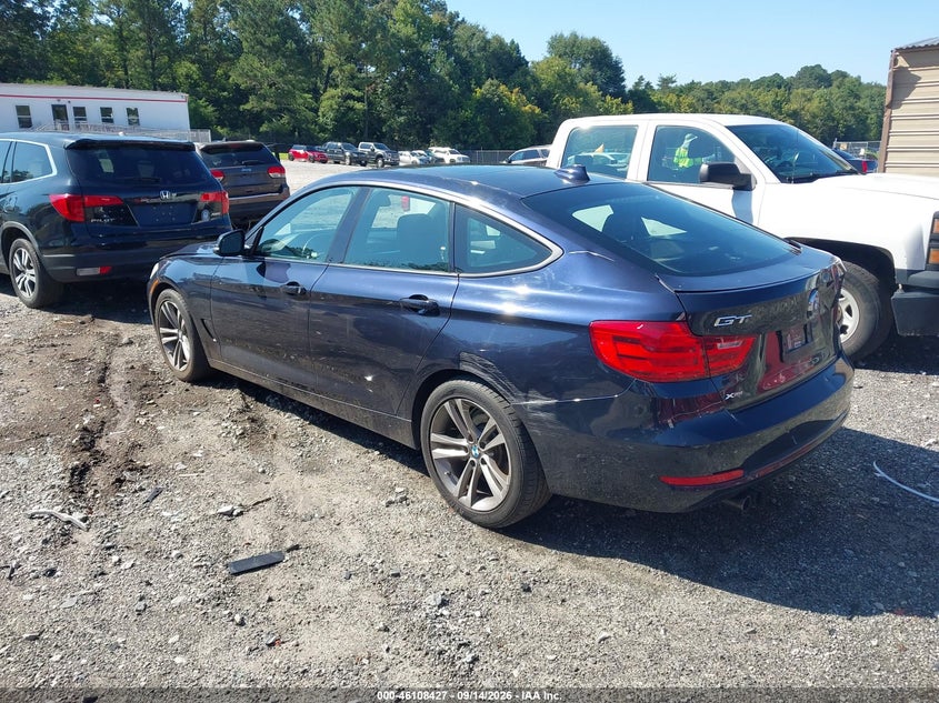 Vin: wba3x5c57ed557773, lot: 46608143, bmw 328i gran turismo xdrive 20143