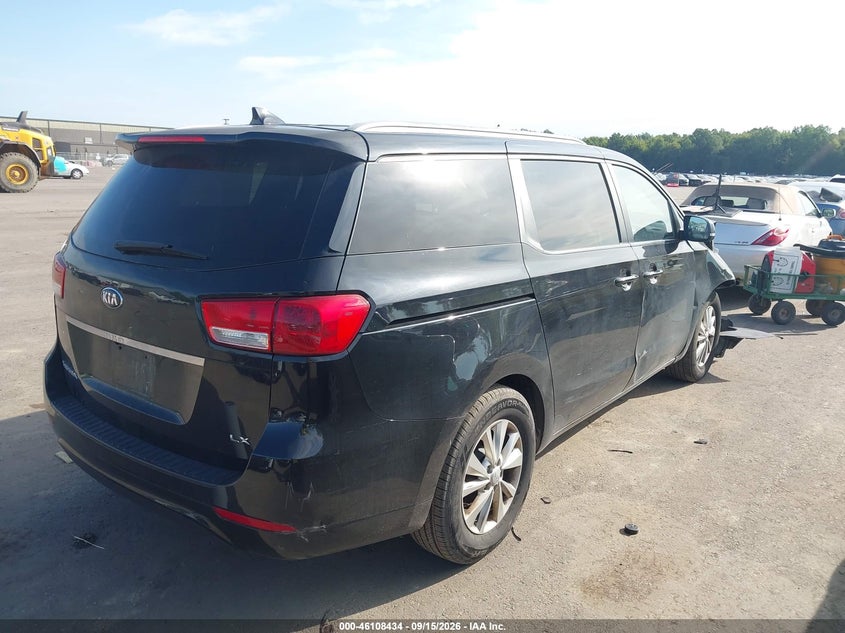 Vin: kndmb5c12f6063961, lot: 46608150, kia sedona lx 20154