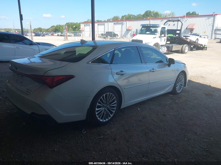 Vin: 4t1d21fbxlu013857, lot: 46608152, toyota avalon hybrid limited 20204