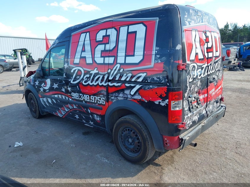 Vin: nm0ls7dn9bt074716, lot: 46608155, ford transit connect xlt 20113