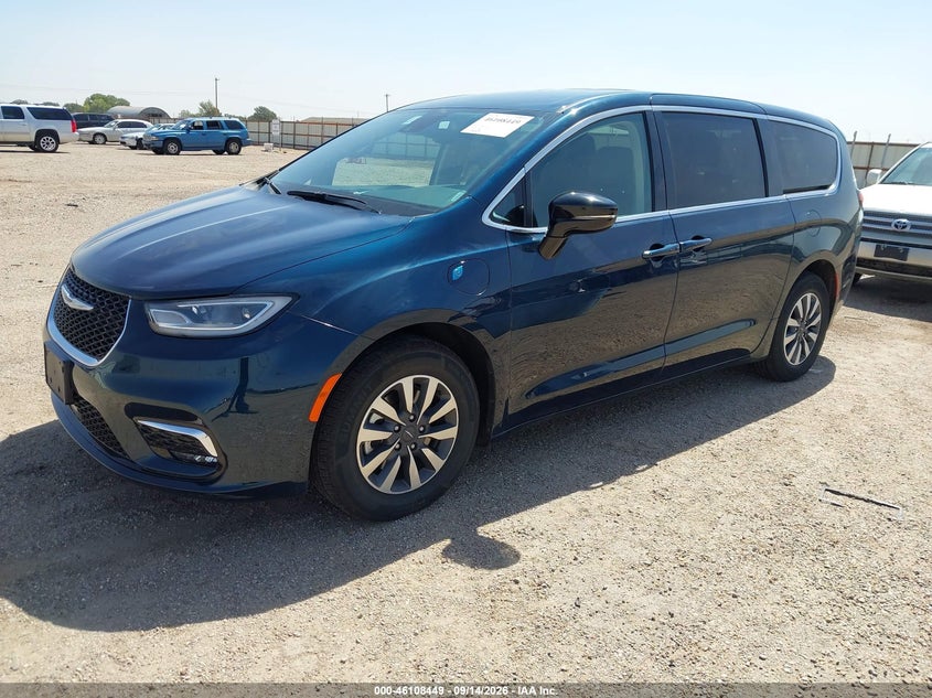 Vin: 2c4rc1s74rr177863, lot: 46608165, chrysler pacifica hybrid select 20242