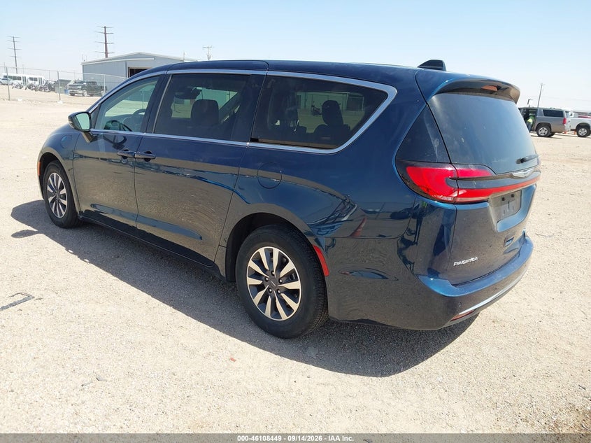 Vin: 2c4rc1s74rr177863, lot: 46608165, chrysler pacifica hybrid select 20243