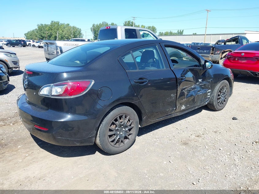 Vin: jm1bl1tg4d1772015, lot: 46608169, mazda mazda3 i sv 20134