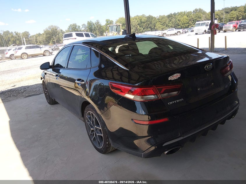 Vin: 5xxgt4l38lg449819, lot: 46608192, kia optima se 20203