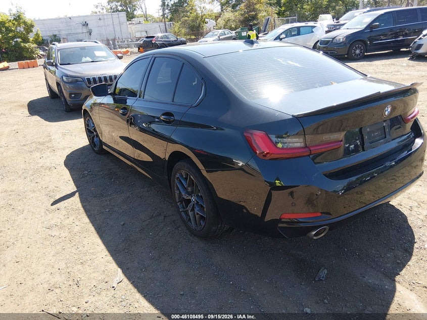 Vin: 3mw89cw06s8e95781, lot: 46608211, bmw 3 series 330i xdrive 20253