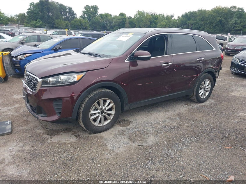 Vin: 5xypg4a3xlg649894, lot: 46608223, kia sorento 2.4l lx 20202