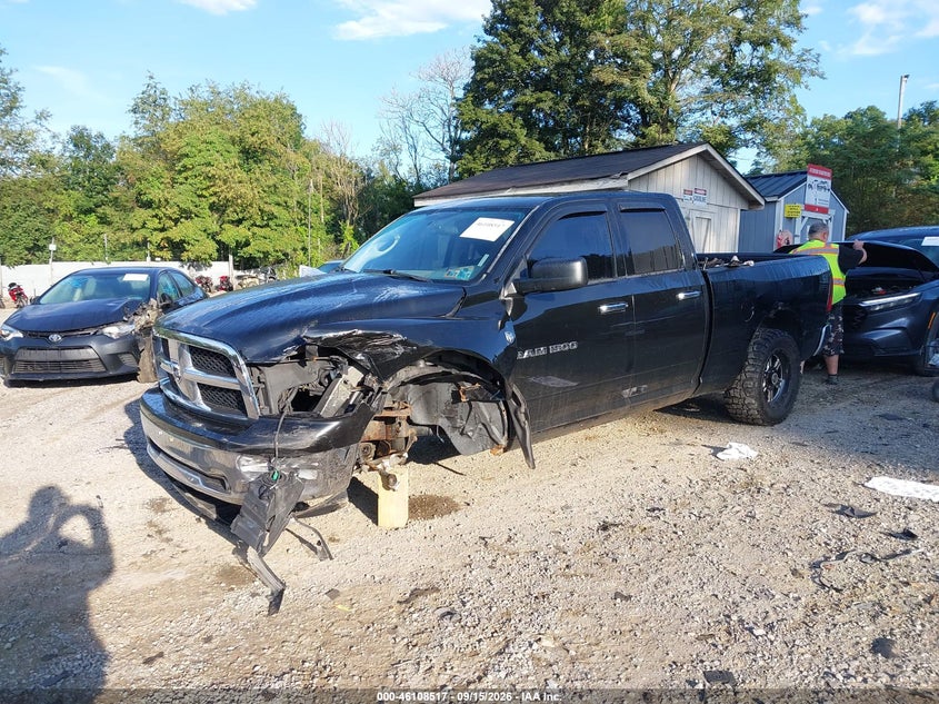 Vin: 1c6rd7gp3cs266412, lot: 46608233, ram 1500 slt 20122