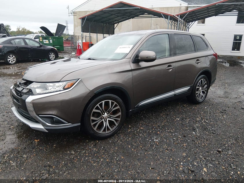Vin: ja4az3a37gz018046, lot: 46608250, mitsubishi outlander se 20162