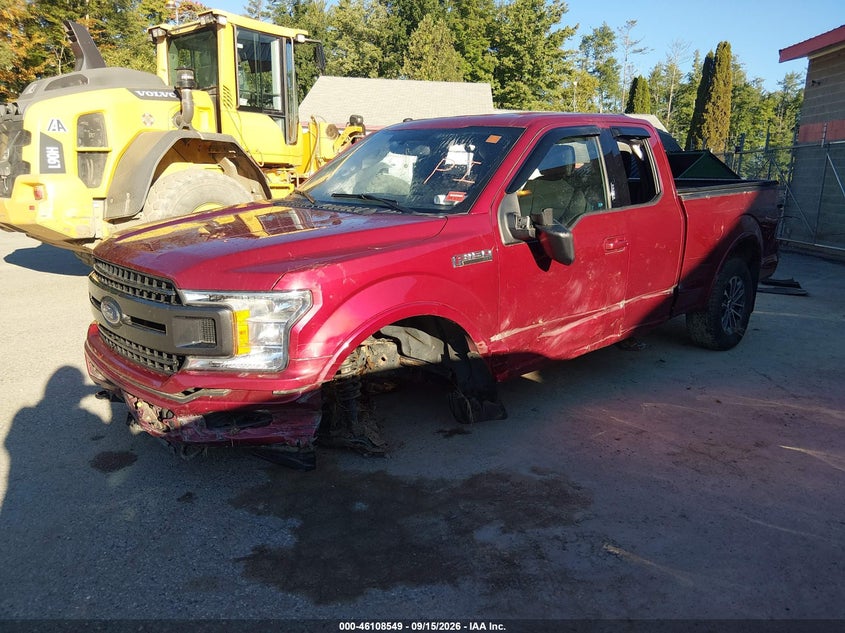Vin: 1ftfx1e56jfa84386, lot: 46608265, ford f-150 xlt 20182