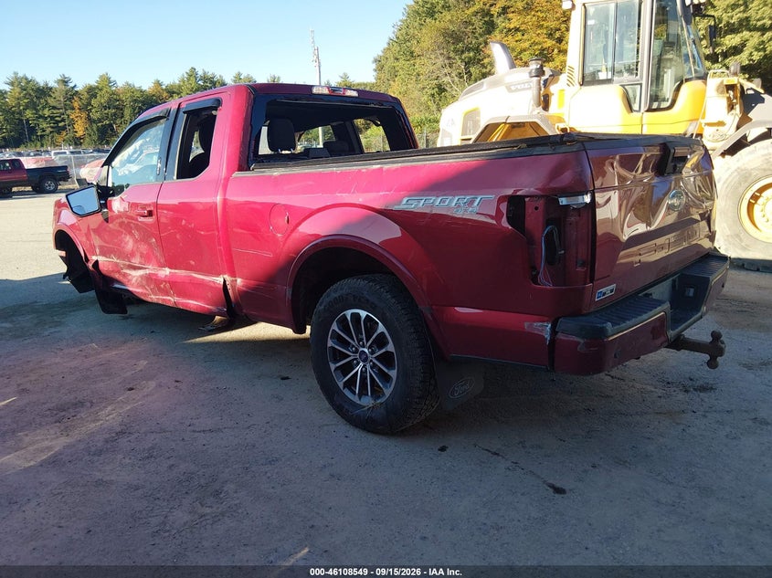Vin: 1ftfx1e56jfa84386, lot: 46608265, ford f-150 xlt 20183