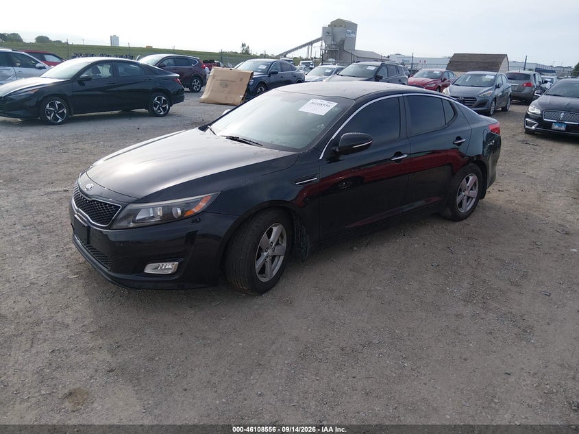 Vin: 5xxgm4a71fg441052, lot: 46608272, kia optima lx 20152
