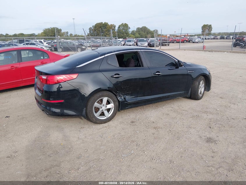 Vin: 5xxgm4a71fg441052, lot: 46608272, kia optima lx 20154