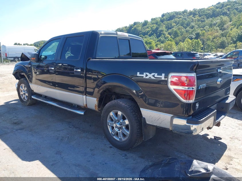 Vin: 1ftfw1ef4dfc78303, lot: 46608273, ford f-150 xlt 20133