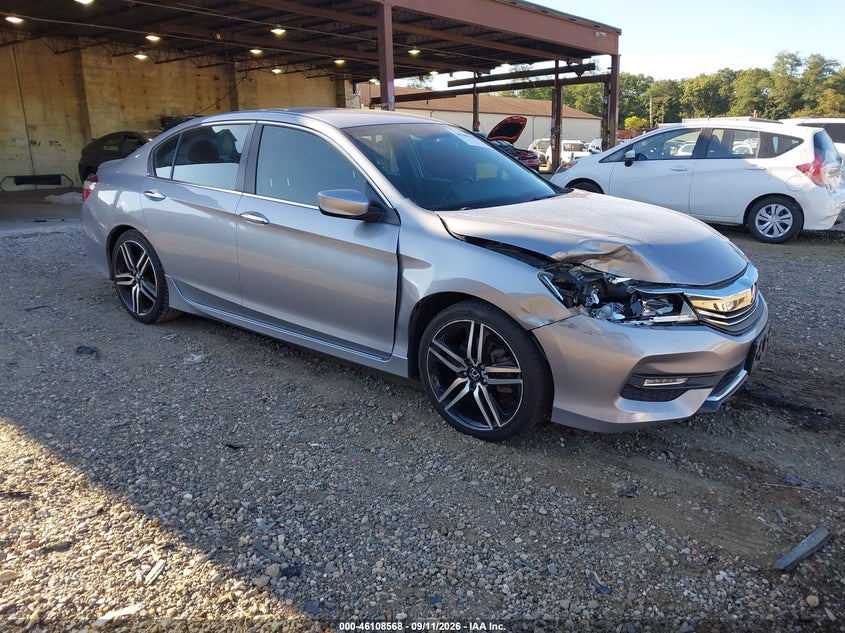 Vin: 1hgcr2f59ga143665, lot: 46608284, honda accord sport 2016 img_1