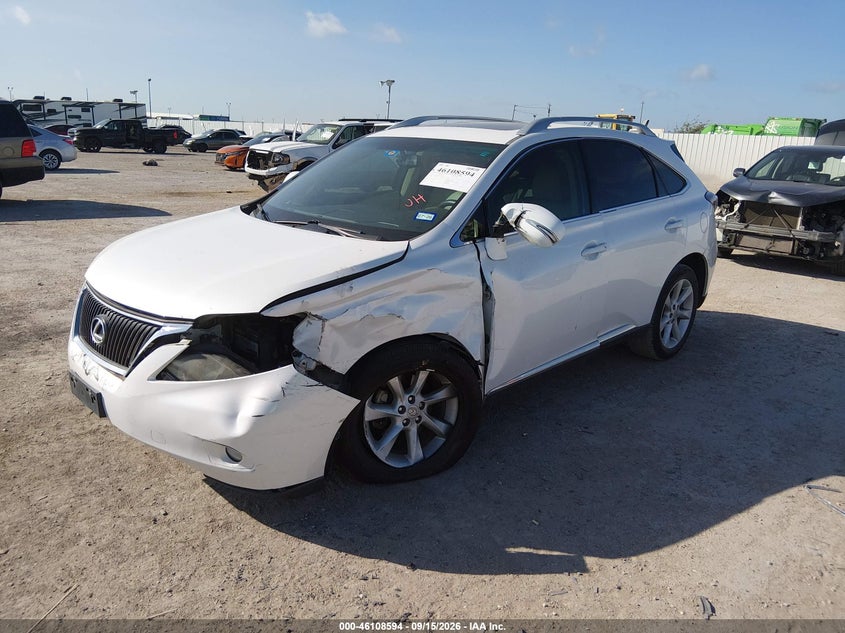 Vin: 2t2zk1ba2bc060587, lot: 46608310, lexus rx 350 20112