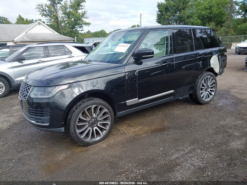 Vin: salgs2ru3la574853, lot: 46608339, land rover range rover hse 20202