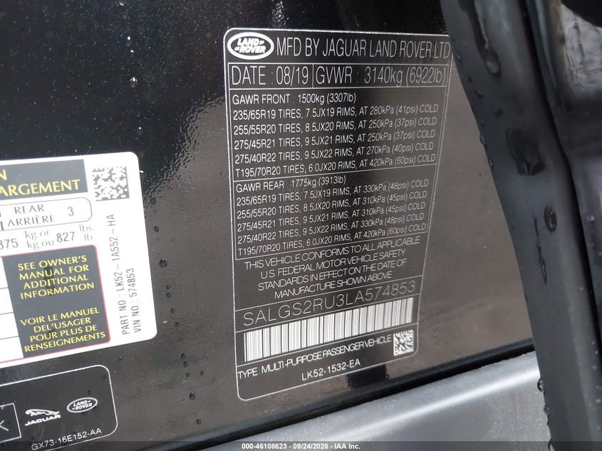 LAND ROVER RANGE ROVER - zdjęcie 9