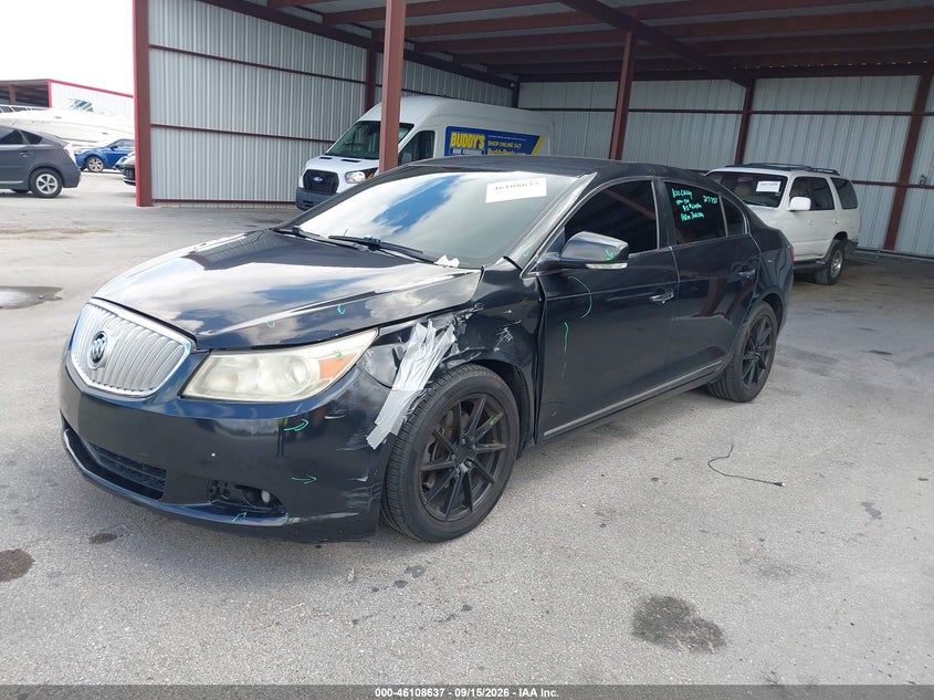 Vin: 1g4ge5ev2af285750, lot: 46608353, buick lacrosse cxs 20102