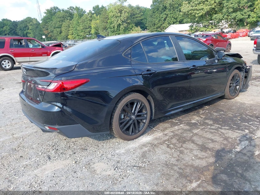 Vin: 4t1daack8su080656, lot: 46608362, toyota camry se 20254