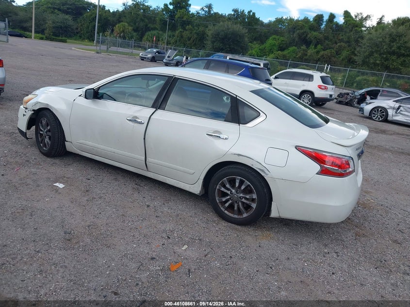 Vin: 1n4al3ap9fc598367, lot: 46608377, nissan altima 2.5 s 20153