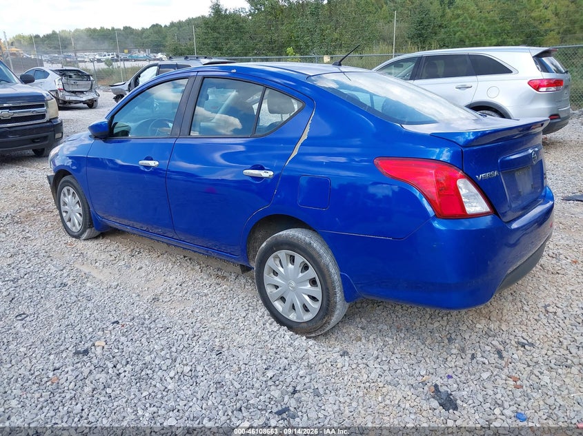 Vin: 3n1cn7ap8hl854058, lot: 46608379, nissan versa 1.6 sv 20173