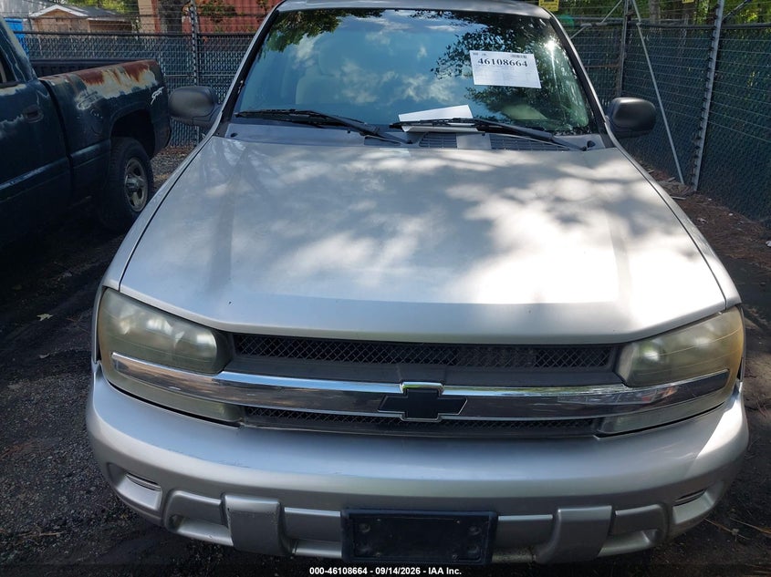 CHEVROLET TRAILBLAZER 2005 VIN 1GNDS13S952192374