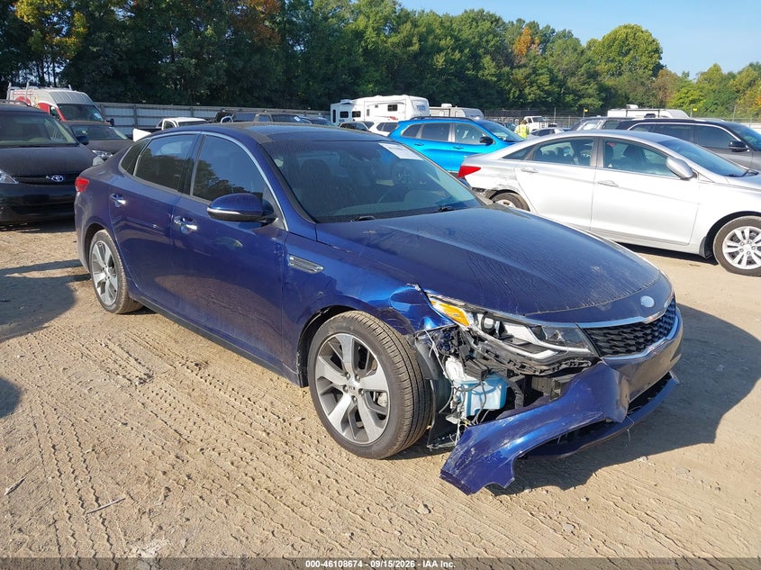 Vin: 5xxgt4l37kg306195, lot: 46608390, kia optima s 2019 img_1