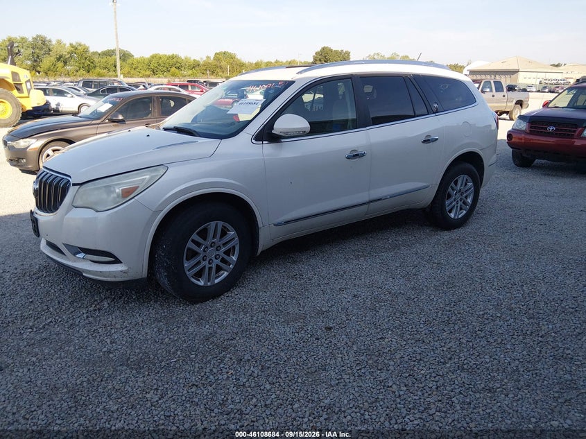 Vin: 5gakrakd4ej359326, lot: 46608400, buick enclave convenience 20142