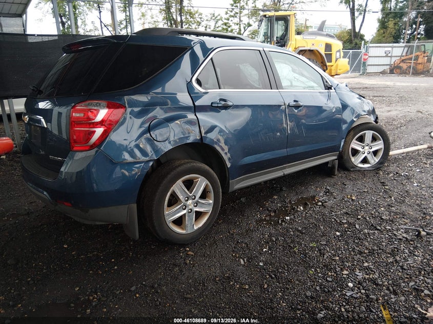 Vin: 2gnalcek7g6146833, lot: 46608405, chevrolet equinox lt 20164