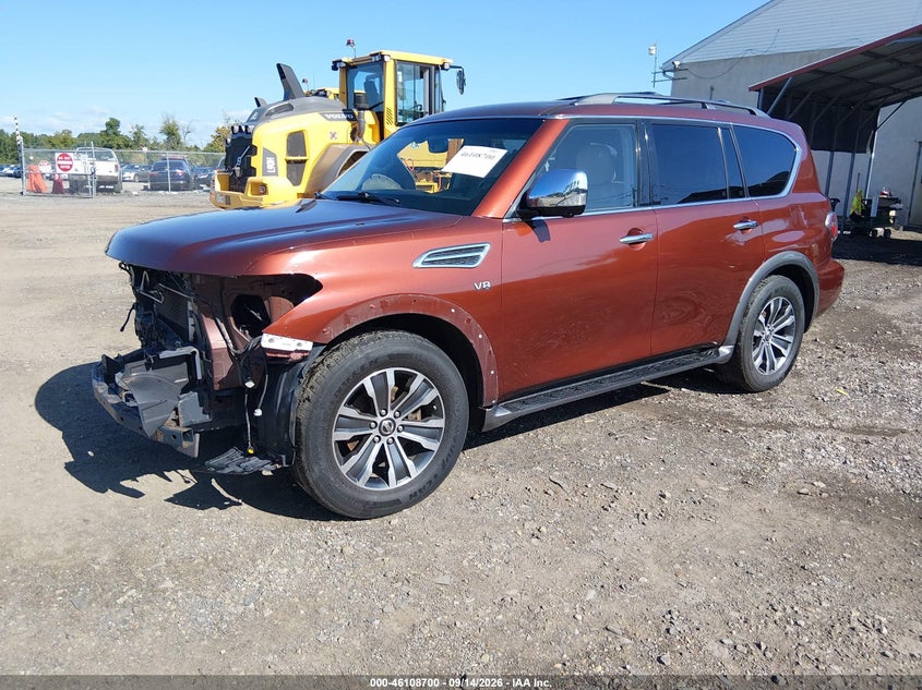 Vin: jn8ay2nc7h9510921, lot: 46608416, nissan armada sl 20172