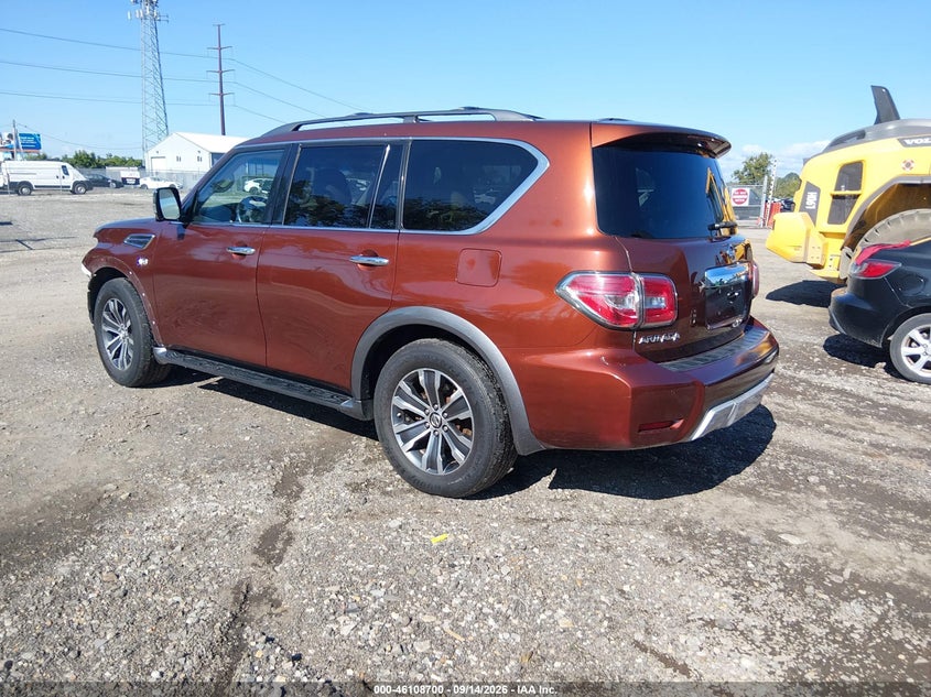 Vin: jn8ay2nc7h9510921, lot: 46608416, nissan armada sl 20173