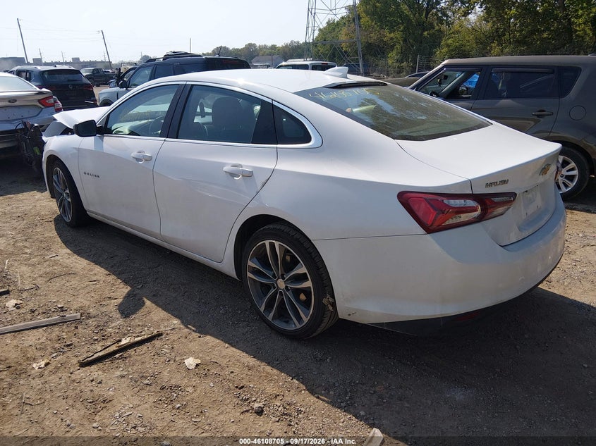 Vin: 1g1zd5st7nf120617, lot: 46608421, chevrolet malibu fwd lt 20223