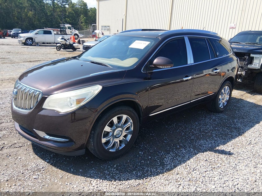 Vin: 5gakrbkd8gj253681, lot: 46608424, buick enclave leather 20162