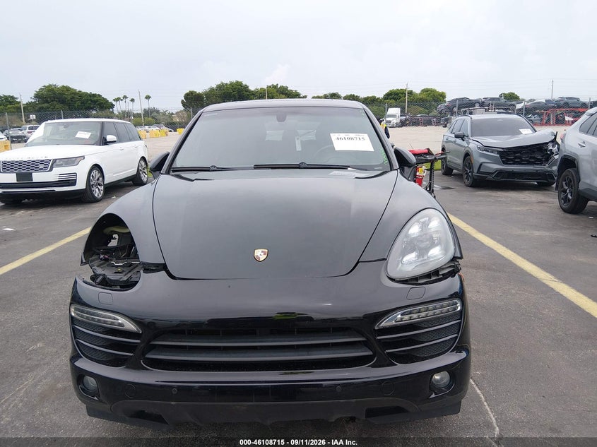 PORSCHE CAYENNE 2013 VIN WP1AA2A26DLA19376