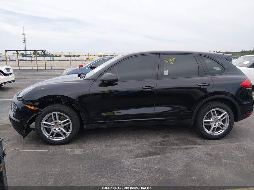 PORSCHE CAYENNE 2013 VIN WP1AA2A26DLA19376