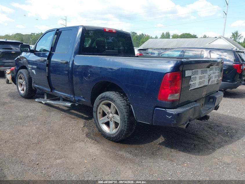 Vin: 1c6rd7ft8cs167194, lot: 46608434, ram 1500 express 20123