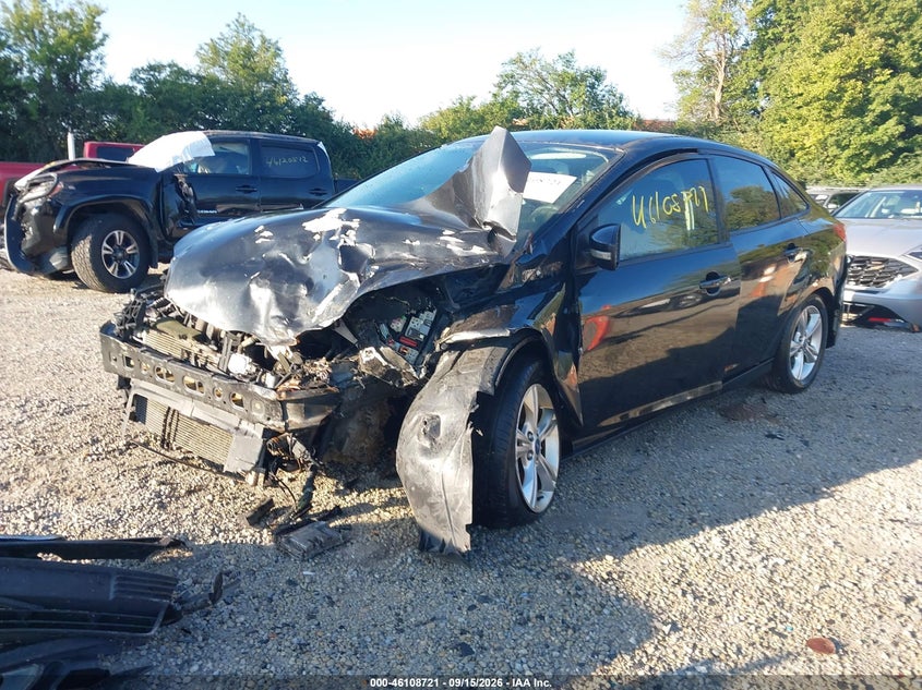 Vin: 1fadp3f21el206155, lot: 46608437, ford focus se 20142