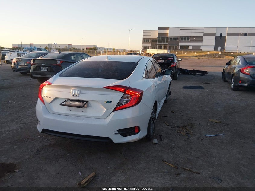 Vin: 19xfc2f7xje017690, lot: 46608439, honda civic ex 20184