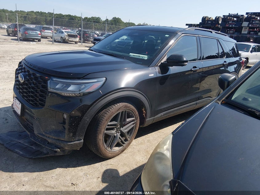 Vin: 1fmuk7kh2sga96355, lot: 46608443, ford explorer st-line 20252